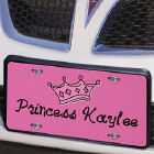 I'm Just A Princess License Plate